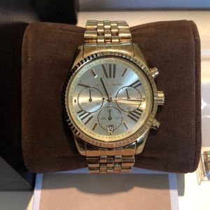 Michael Kors MK5556 Gold Lexington watch!!!